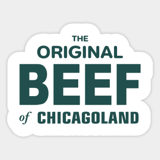 Original Beef of Chicagoland Sticker